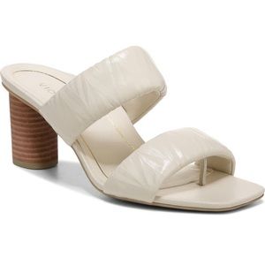Vionic Emmaline Slide Sandal, Cream- Sz 8M- mislabeled box